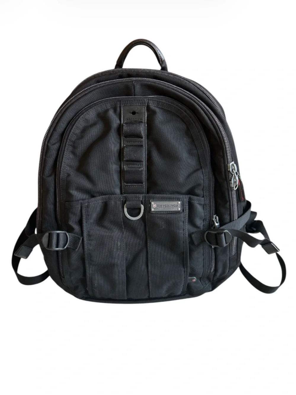 Victorinox Black Compact Tactical Backpack Unisex in Used Condition